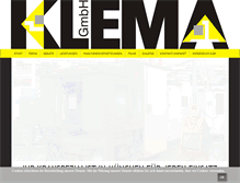 Tablet Screenshot of klema.de